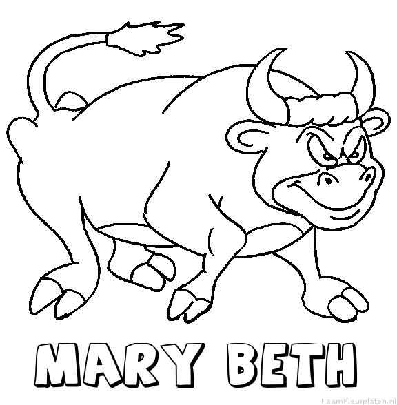 Mary beth stier kleurplaat